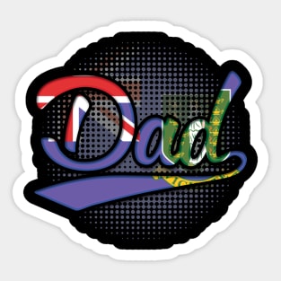 British Virgin Islanders Dad - Gift for British Virgin Islanders From British Virgin Islands Sticker